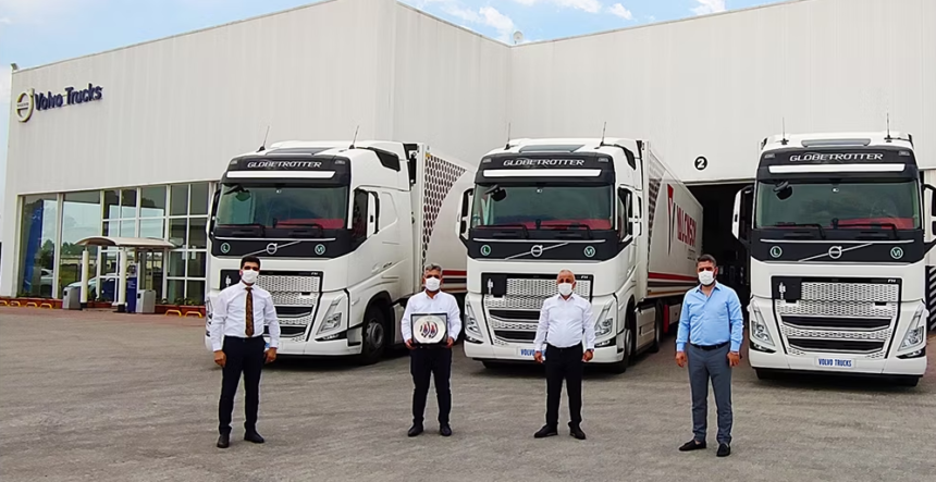 YALÇINSOY LOJİSTİK 16 ADET YENİ VOLVO FH 460 4X2 İLE FİLOSUNU GÜÇLENDİRDİ